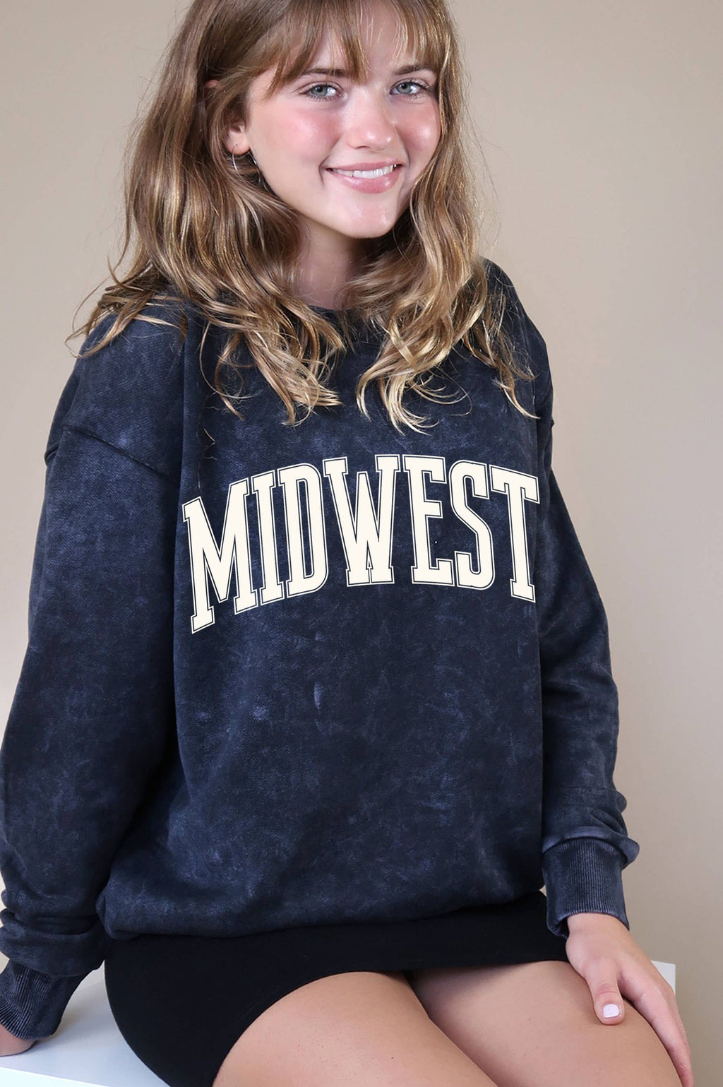 Midwest Puff Graphic Mineral Brushed - Adult & Kids T-Shirts, Sweatshirts & Hoodies apparel design preview 1