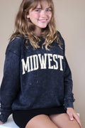 Midwest Puff Graphic Mineral Brushed - Adult & Kids T-Shirts, Sweatshirts & Hoodies apparel design preview 1