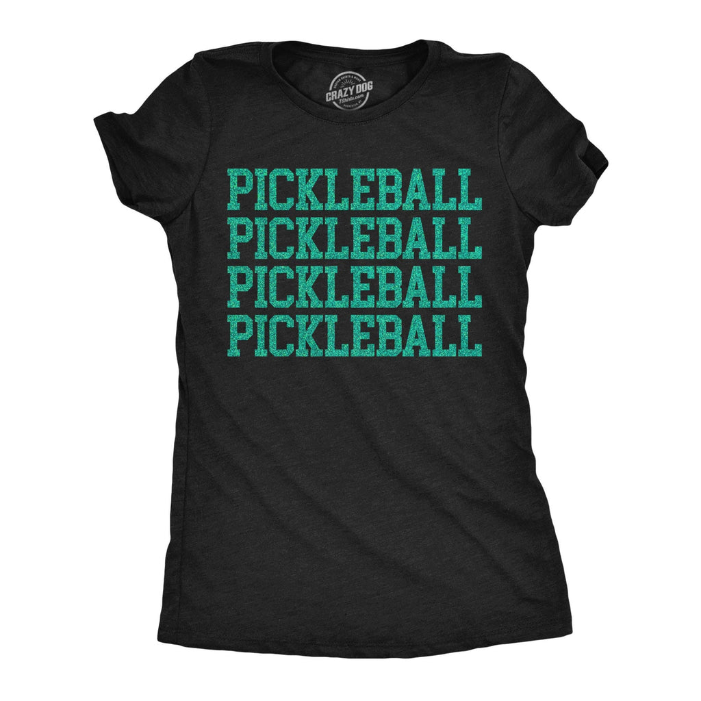 Pickleball Glitter Women's - Adult & Kids T-Shirts, Sweatshirts & Hoodies apparel design preview 1