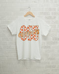 Osu Cowboys Twisted Check White Comfort Colors - Adult & Kids T-Shirts, Sweatshirts & Hoodies apparel design preview 1