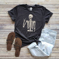 Skeleton Rock N Roll Halloween Sizes XS-2XL - Adult & Kids T-Shirts, Sweatshirts & Hoodies apparel design preview 1