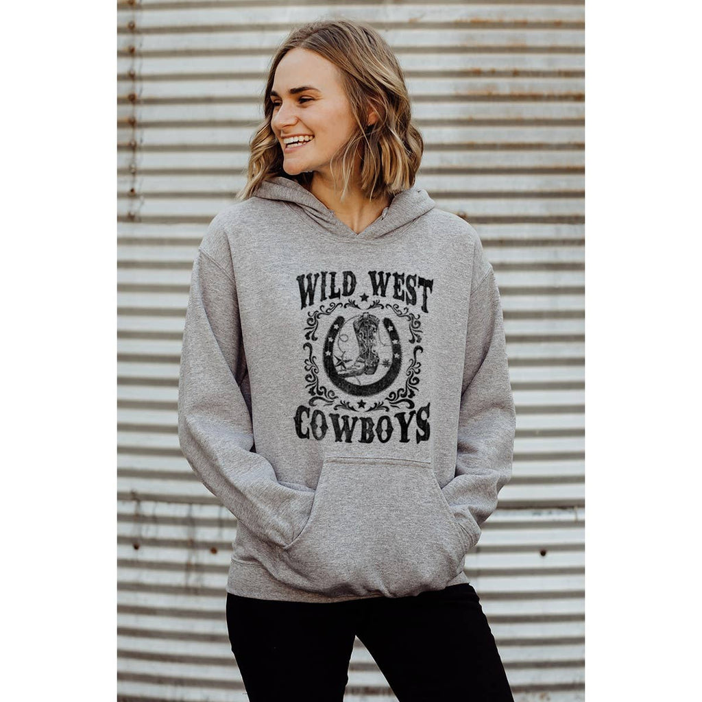 Wild West Cowboy Graphic - Adult & Kids T-Shirts, Sweatshirts & Hoodies apparel design preview 1