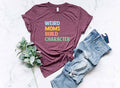 Weird Moms Build Character - Adult & Kids T-Shirts, Sweatshirts & Hoodies apparel design preview 1