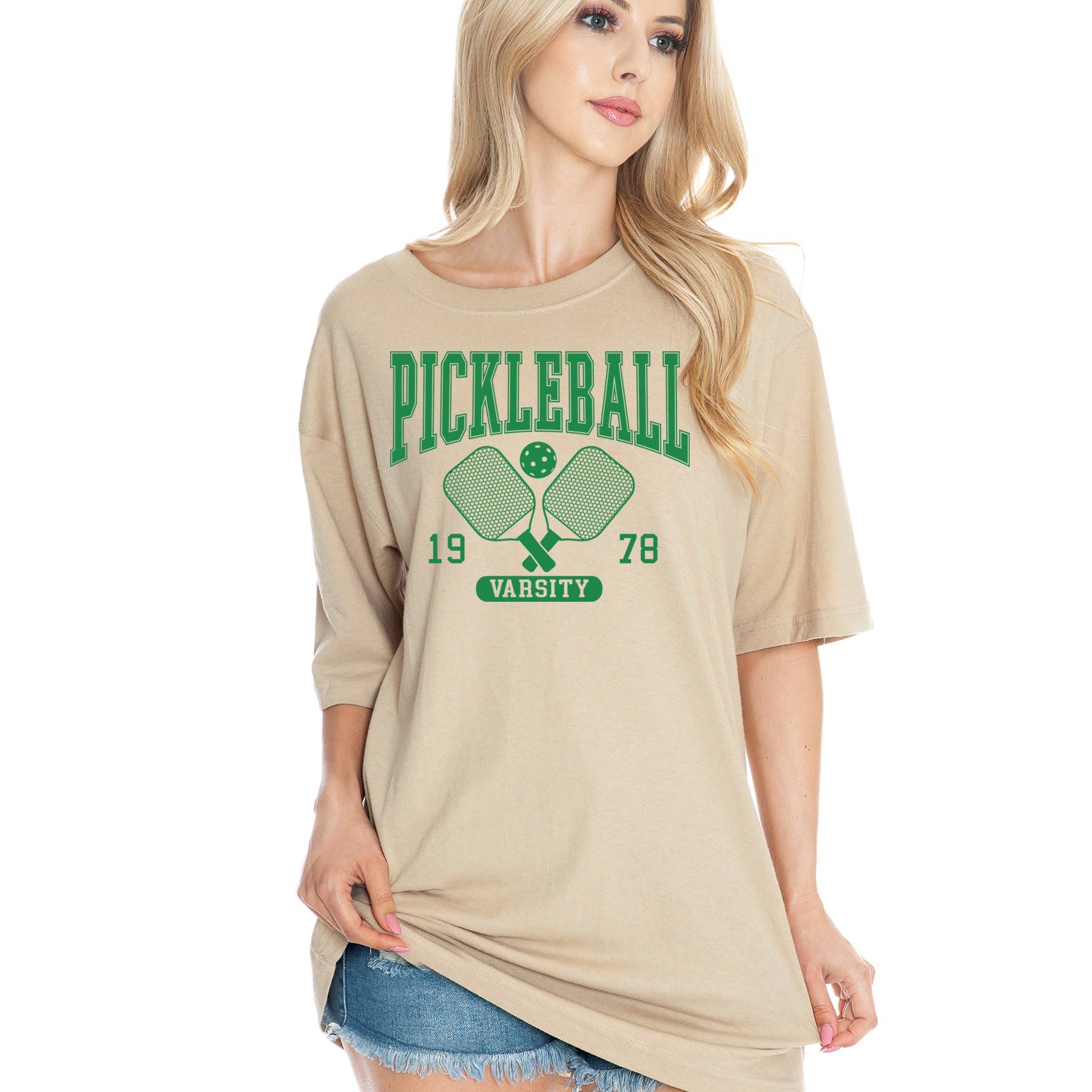Unisex Oversized Pickleball - Adult & Kids T-Shirts, Sweatshirts & Hoodies apparel design preview 1