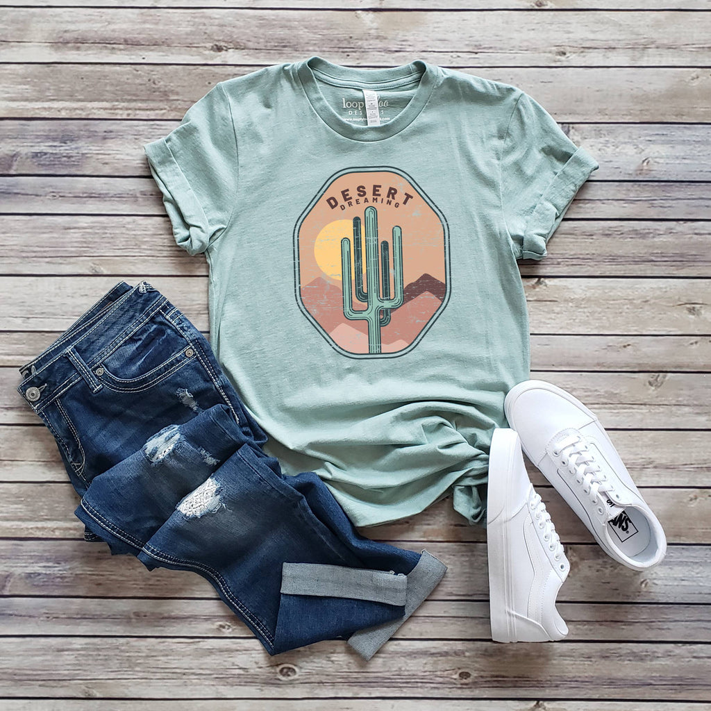 Desert Dreaming Outdoor Sizes XS-2XL - Adult & Kids T-Shirts, Sweatshirts & Hoodies apparel design preview 1