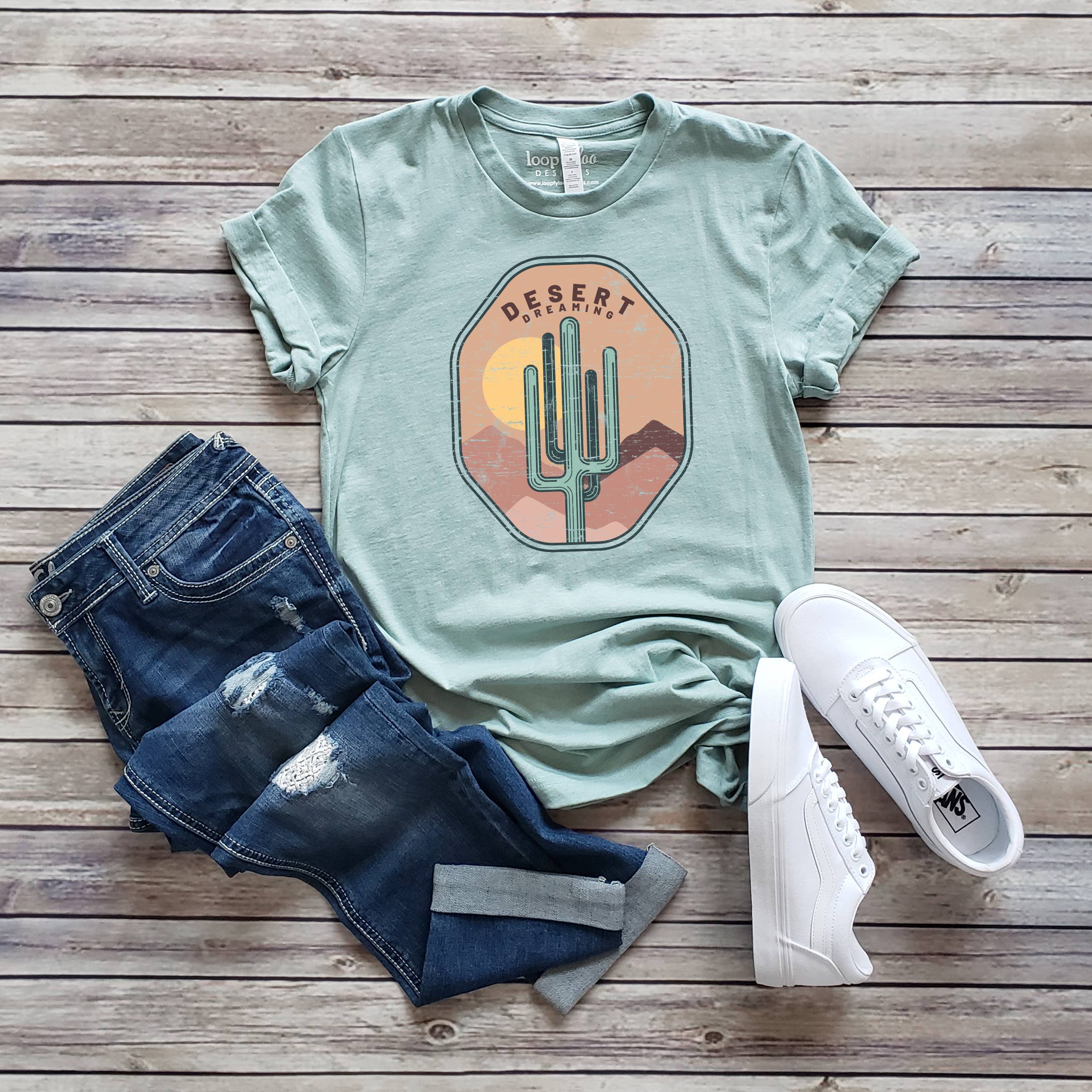 Desert Dreaming Outdoor Sizes XS-2XL - Adult & Kids T-Shirts, Sweatshirts & Hoodies apparel design preview 1