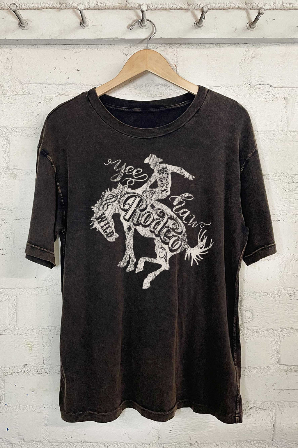 Yee Haw Wild Rodeo - Adult & Kids T-Shirts, Sweatshirts & Hoodies apparel design preview 1