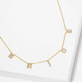 Cz Gold-Dipped Bride Letters Necklace - Adult & Kids T-Shirts, Sweatshirts & Hoodies apparel design preview 1