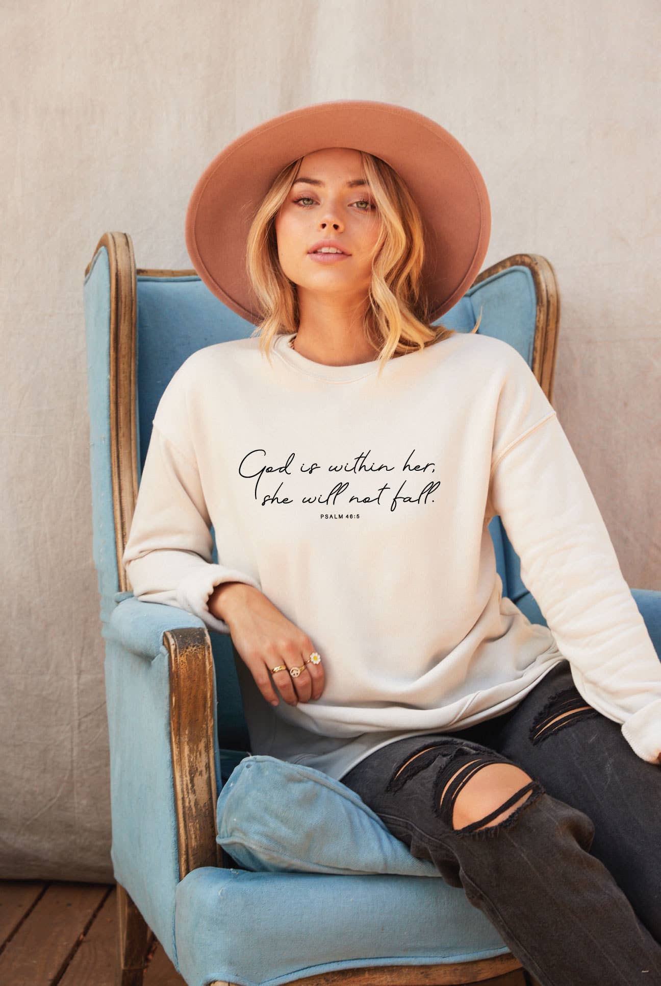 God Is Within Her Graphic - Adult & Kids T-Shirts, Sweatshirts & Hoodies apparel design preview 1