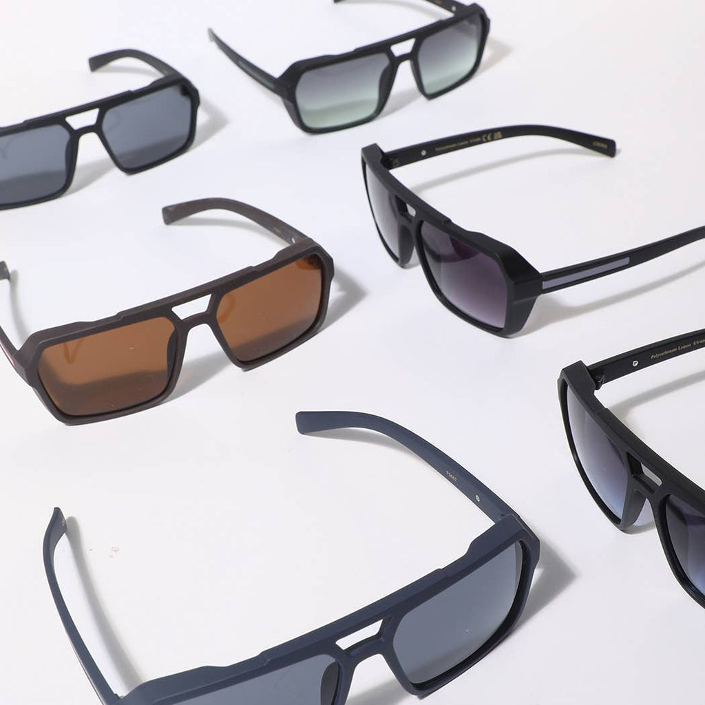 Men's Fashion Square Shape Frame Sunglasses - Adult & Kids T-Shirts, Sweatshirts & Hoodies apparel design preview 1
