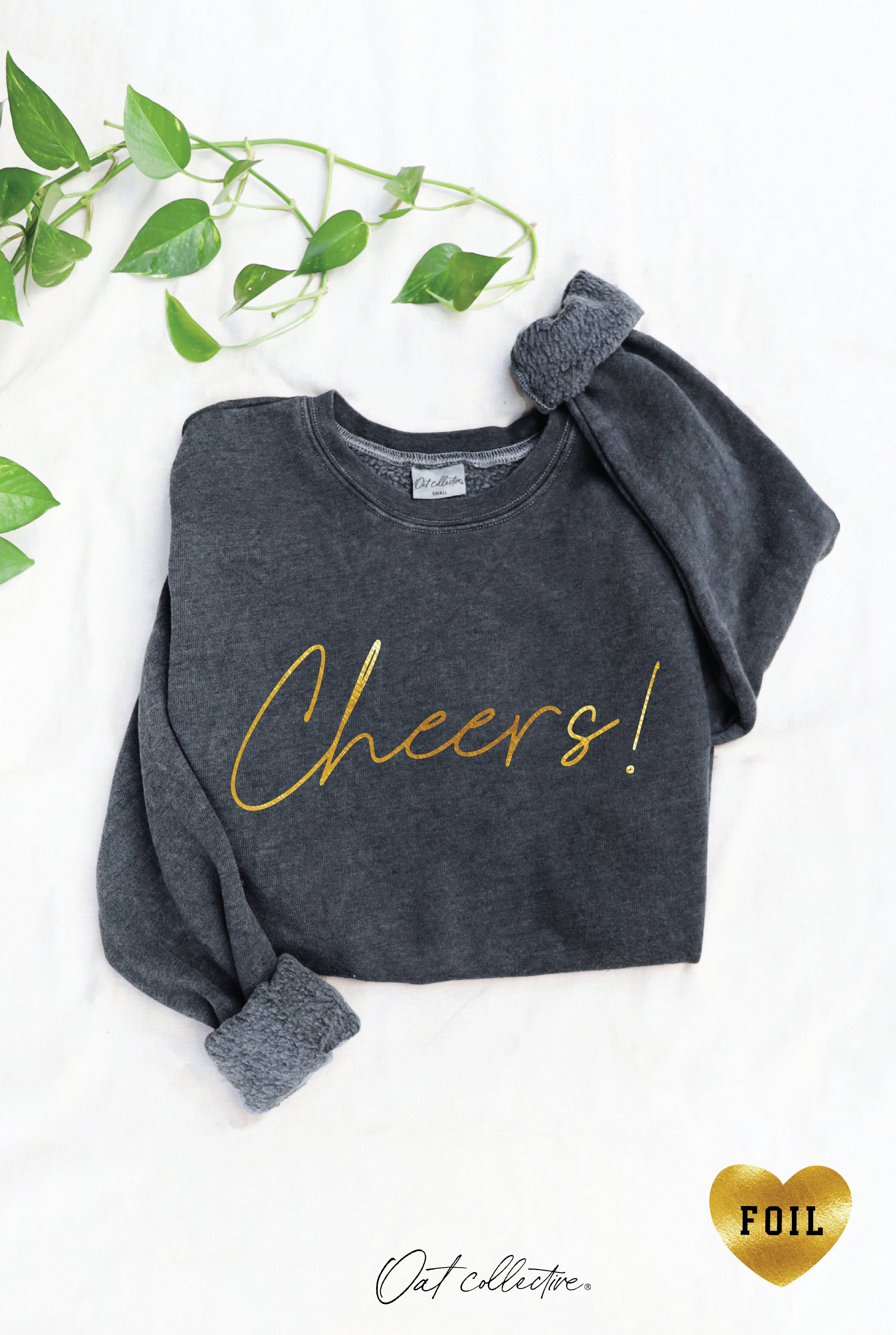 Cheers! Foil Mineral Graphic - Adult & Kids T-Shirts, Sweatshirts & Hoodies apparel design preview 1