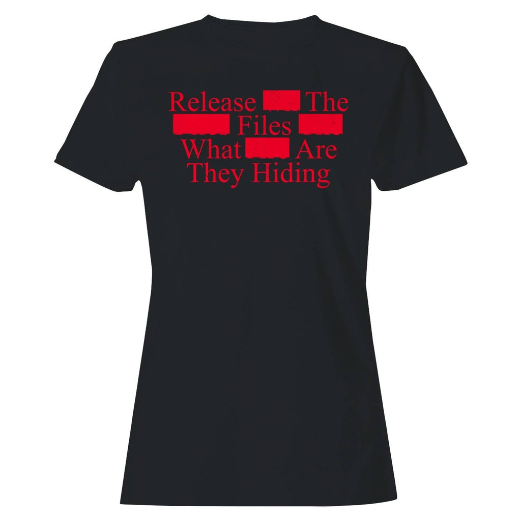 Release the Files What Are They Hiding Women's - Adult & Kids T-Shirts, Sweatshirts & Hoodies apparel design preview 1