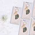 Monstera Adansonii Swiss Cheese Keychain Plant Lovers - Adult & Kids T-Shirts, Sweatshirts & Hoodies apparel design preview 1