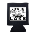 Life Is Better At the Lake Can Cooler - Adult & Kids T-Shirts, Sweatshirts & Hoodies apparel design preview 1
