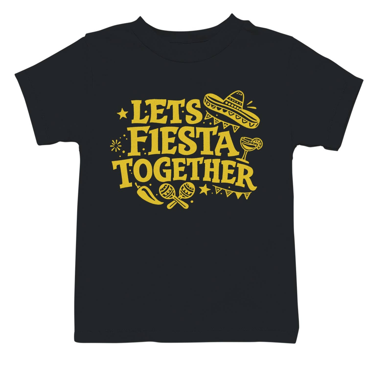 Let's Fiesta Together - Adult & Kids T-Shirts, Sweatshirts & Hoodies apparel design preview 1