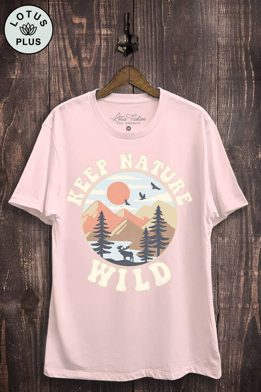 Keep Nature Wild Graphic Top - Adult & Kids T-Shirts, Sweatshirts & Hoodies apparel design preview 1