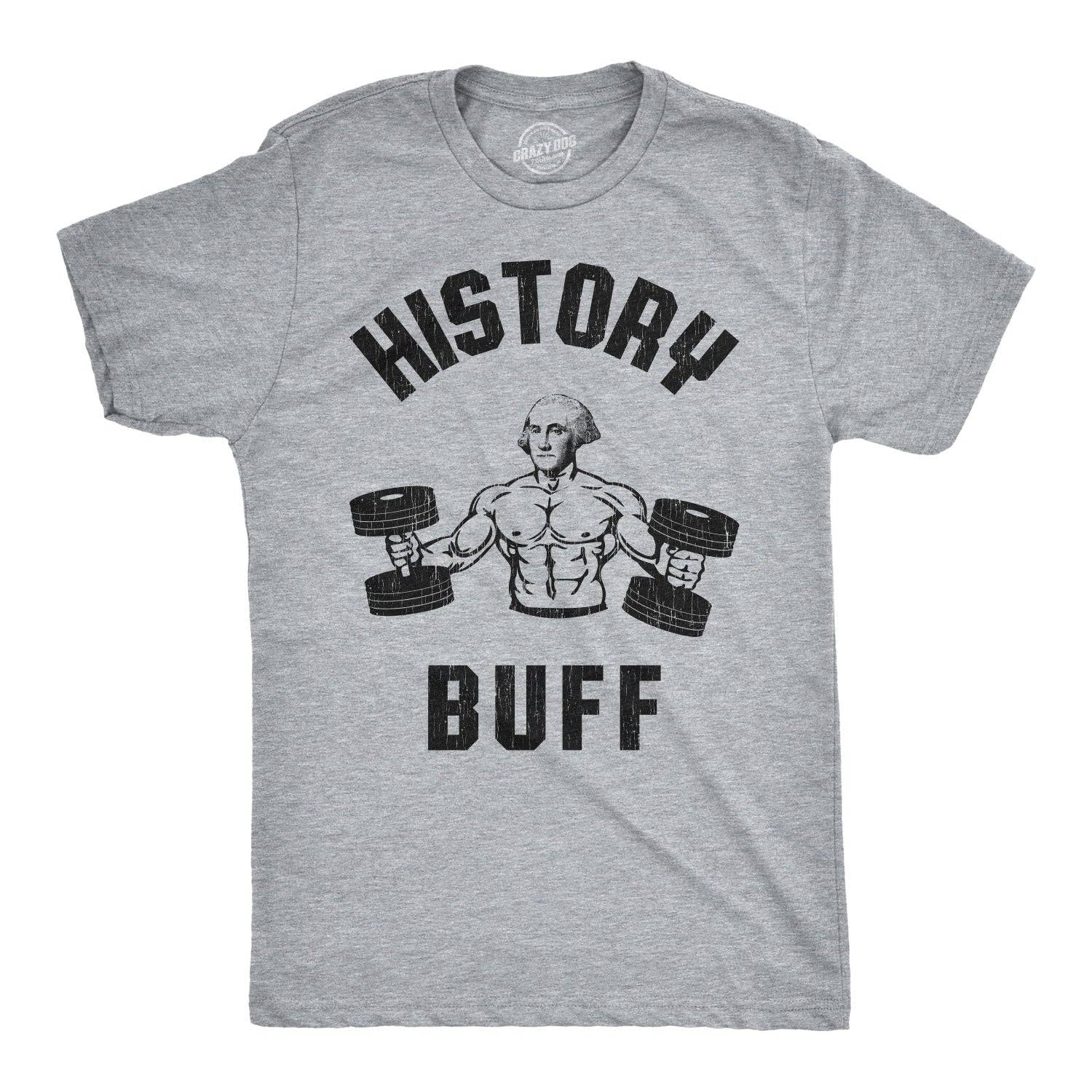 History Buff Men's - Adult & Kids T-Shirts, Sweatshirts & Hoodies apparel design preview 1