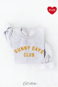 Sunny Days Club Plus Graphic - Adult & Kids T-Shirts, Sweatshirts & Hoodies apparel design preview 1