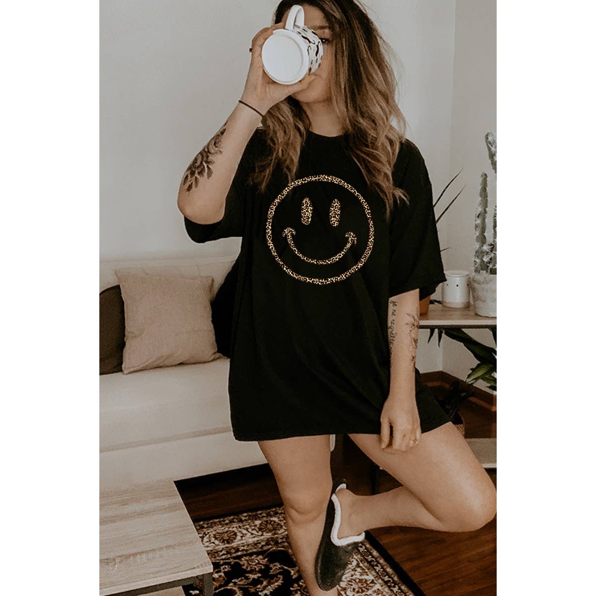 Smile Face Vintage Graphic - Adult & Kids T-Shirts, Sweatshirts & Hoodies apparel design preview 1