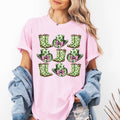 Boots and Hats, Cowboy, St Patrick's Day, Shamrock - Adult & Kids T-Shirts, Sweatshirts & Hoodies apparel design preview 1