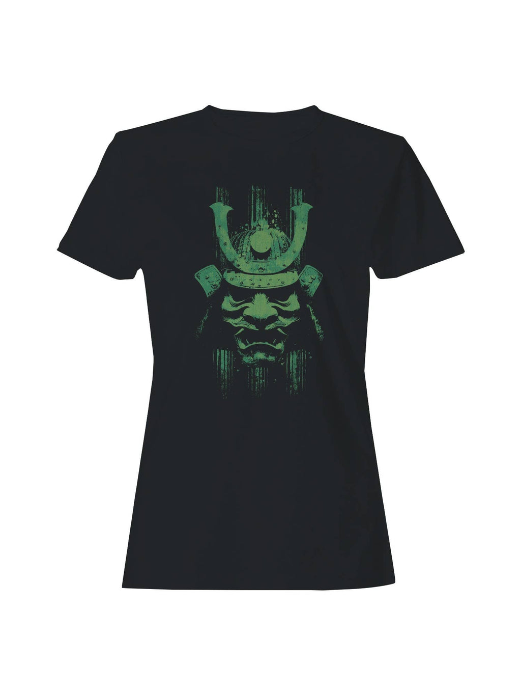 Samurai Warrior Mask Grunge Art Women's - Adult & Kids T-Shirts, Sweatshirts & Hoodies apparel design preview 1