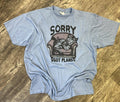 Sorry Got Plans On Heather Athletic Blue - Adult & Kids T-Shirts, Sweatshirts & Hoodies apparel design preview 1