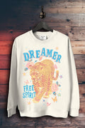 Dreamer Leopard - Adult & Kids T-Shirts, Sweatshirts & Hoodies apparel design preview 1
