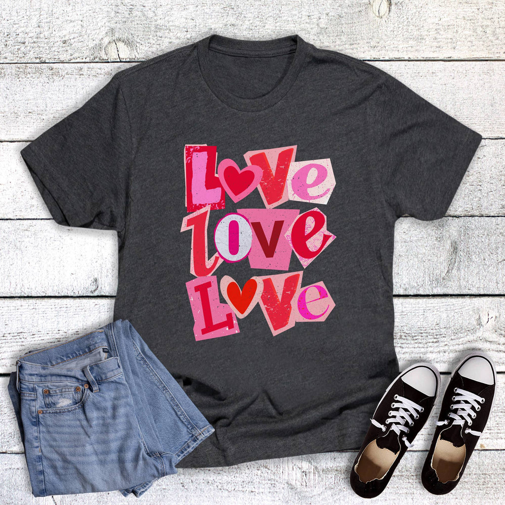 Valentine Love Graphic - Adult & Kids T-Shirts, Sweatshirts & Hoodies apparel design preview 1