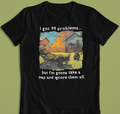 99 Problems Bigfoot (Black) - Adult & Kids T-Shirts, Sweatshirts & Hoodies apparel design preview 1