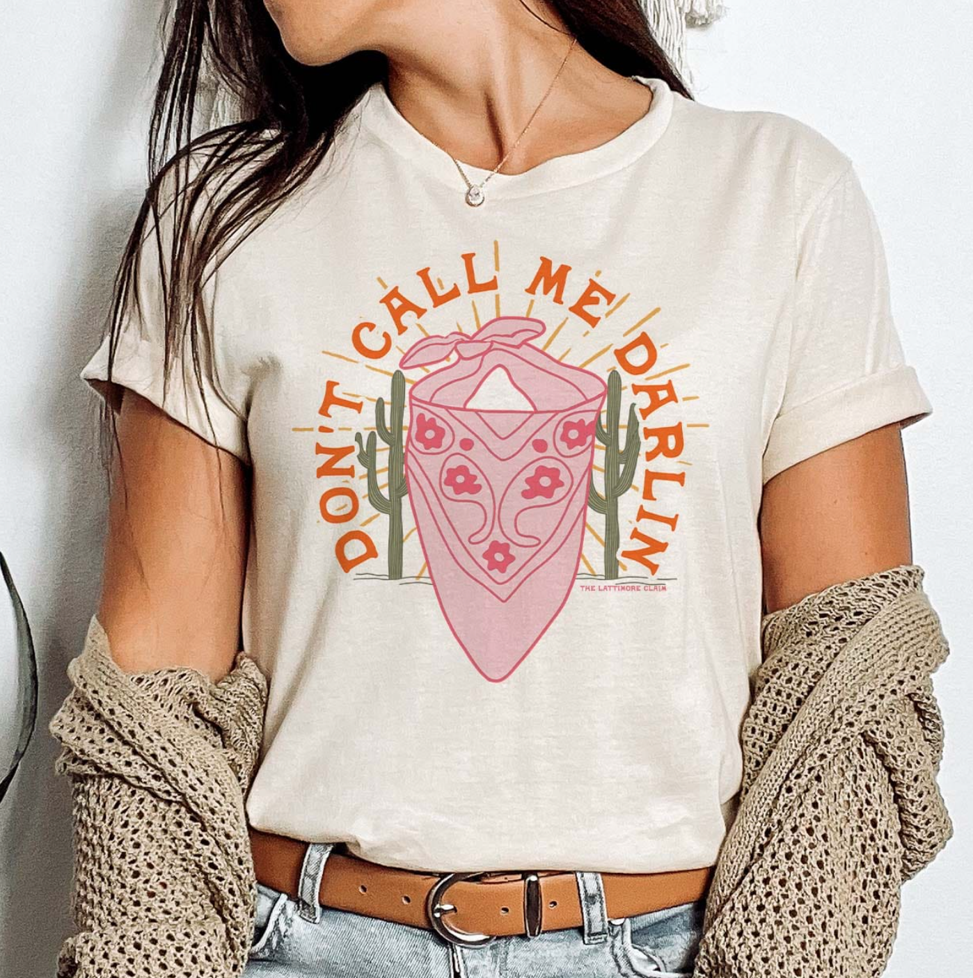 Don't Call Me Darlin- 2 Color Options - Adult & Kids T-Shirts, Sweatshirts & Hoodies apparel design preview 1