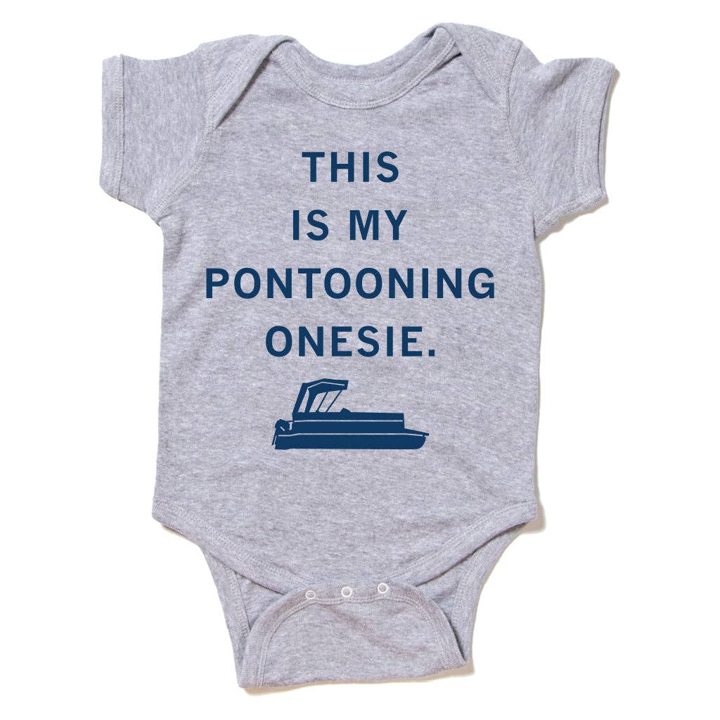 This Is My Pontooning Onesie - Adult & Kids T-Shirts, Sweatshirts & Hoodies apparel design preview 1