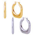 14K Dipped Geometric Shape Pin Catch Earrings - Adult & Kids T-Shirts, Sweatshirts & Hoodies apparel design preview 1
