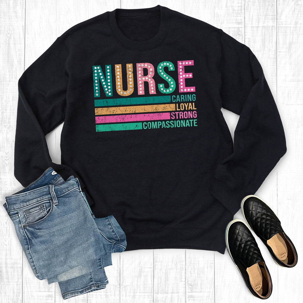 Retro Nurse Life - Adult & Kids T-Shirts, Sweatshirts & Hoodies apparel design preview 1