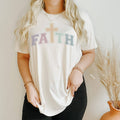 Faith with Cross Easter Graphic - Adult & Kids T-Shirts, Sweatshirts & Hoodies apparel design preview 1