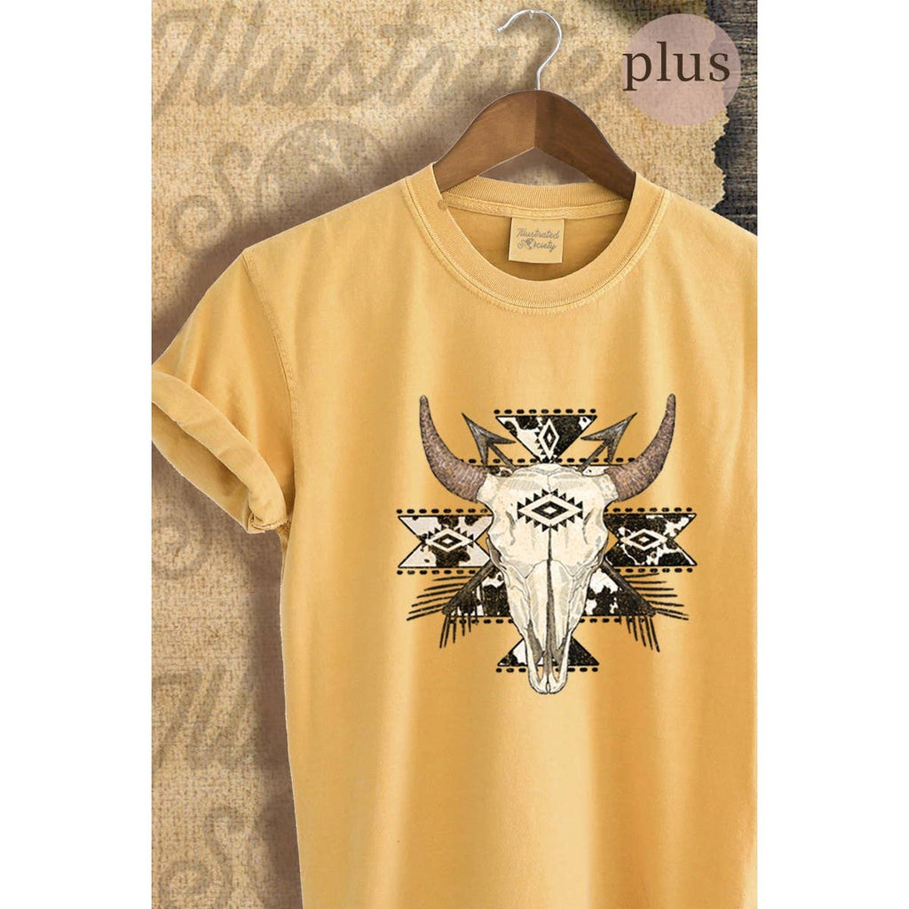 Skull Vintage Graphic Plus - Adult & Kids T-Shirts, Sweatshirts & Hoodies apparel design preview 1