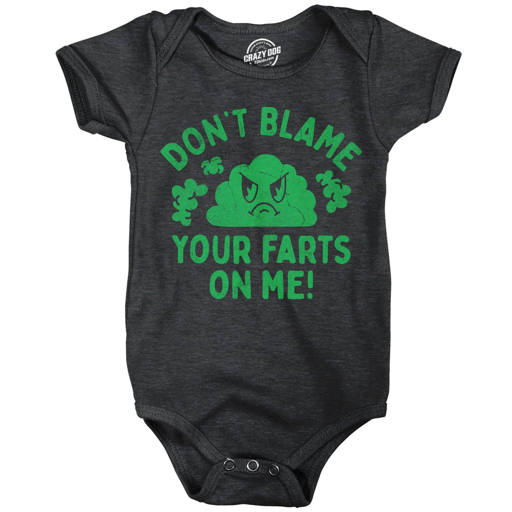 Dont Blame Your Farts On Me Baby Bodysuit - Adult & Kids T-Shirts, Sweatshirts & Hoodies apparel design preview 1