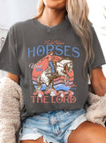 Hold Your Horse Cowboy Graphic - Adult & Kids T-Shirts, Sweatshirts & Hoodies apparel design preview 1