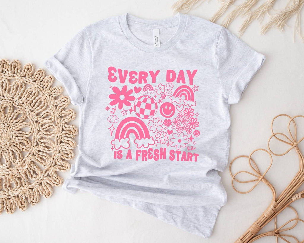 Every Day Is A Fresh Start - Adult & Kids T-Shirts, Sweatshirts & Hoodies apparel design preview 1