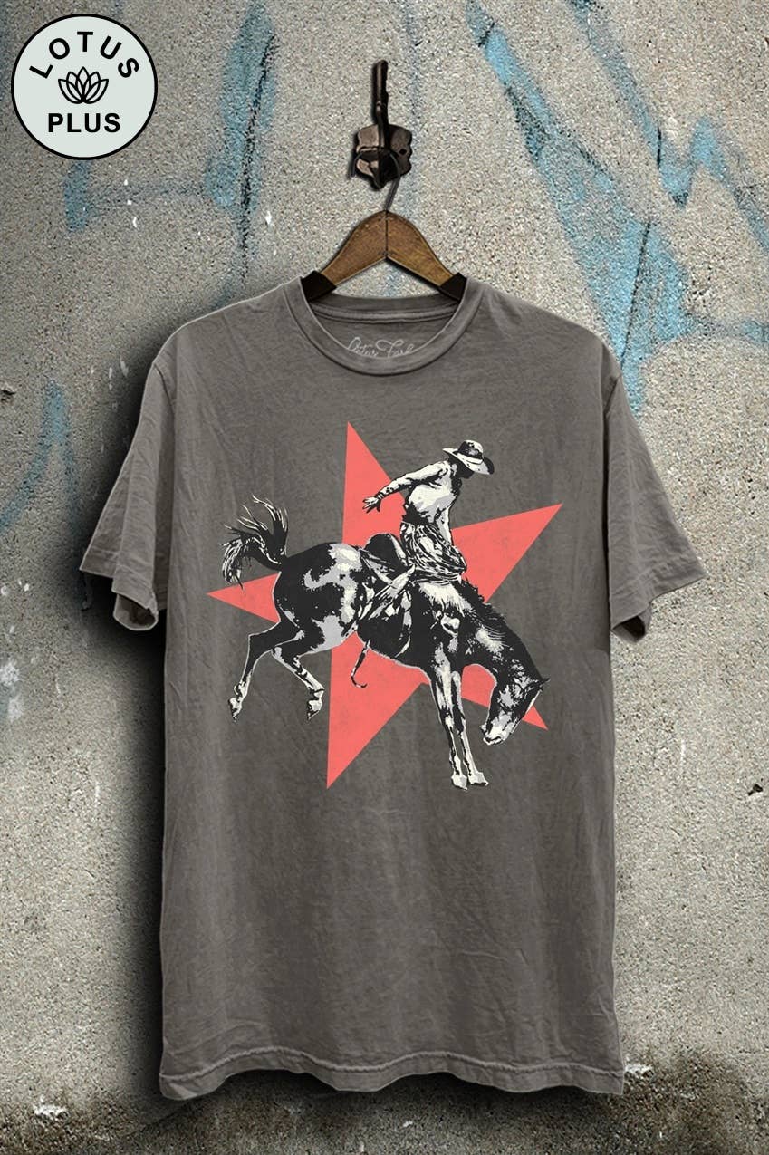 Western Cowboy Graphic Top - Adult & Kids T-Shirts, Sweatshirts & Hoodies apparel design preview 1