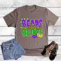 Mardi Gras Beads and Bling Graphic - Adult & Kids T-Shirts, Sweatshirts & Hoodies apparel design preview 1