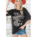 Nashville Music City- Unisex Oversized Mineral Wash - Adult & Kids T-Shirts, Sweatshirts & Hoodies apparel design preview 1
