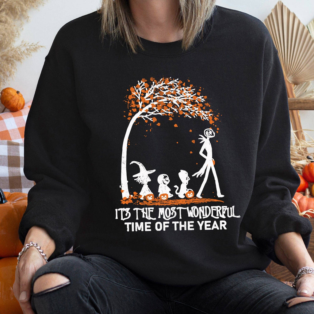 Orange Tree Vintage Halloween - Adult & Kids T-Shirts, Sweatshirts & Hoodies apparel design preview 1