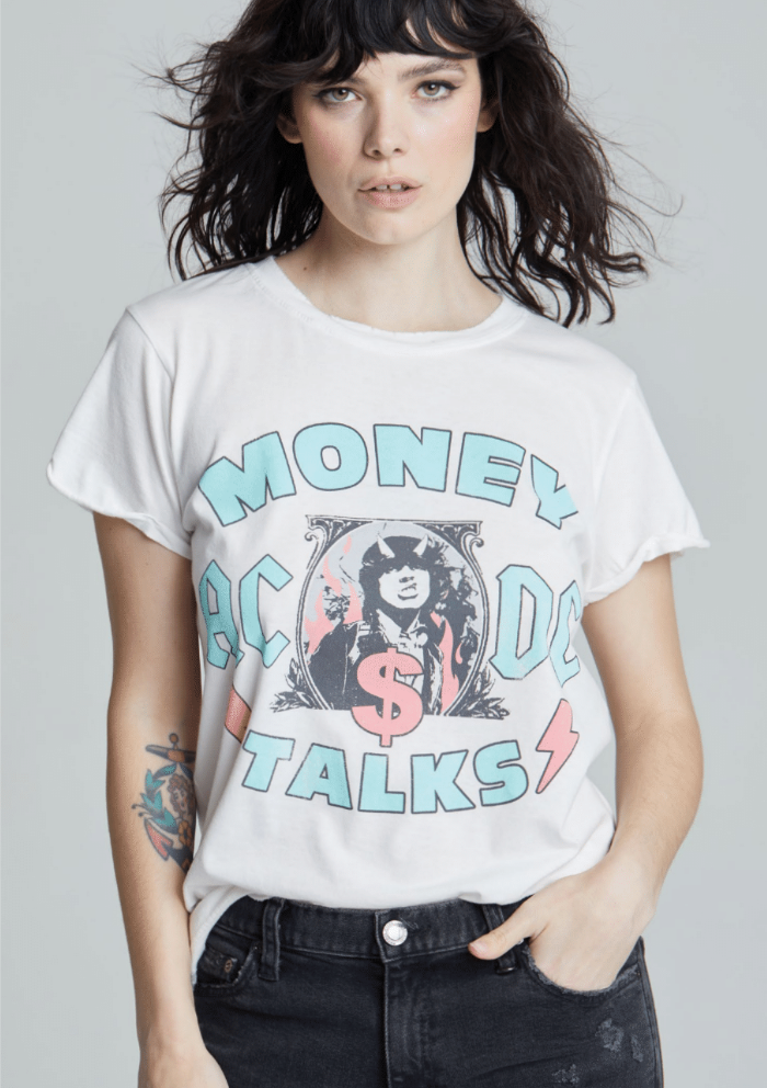 302383 430 Acdc Money Talks Bolt - Adult & Kids T-Shirts, Sweatshirts & Hoodies apparel design preview 1