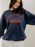 Auburn Tigers Stadium Coordinates Navy Cc - Adult & Kids T-Shirts, Sweatshirts & Hoodies apparel design preview 1