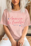 America the Beautiful Stars Mineral Graphic - Adult & Kids T-Shirts, Sweatshirts & Hoodies apparel design preview 1