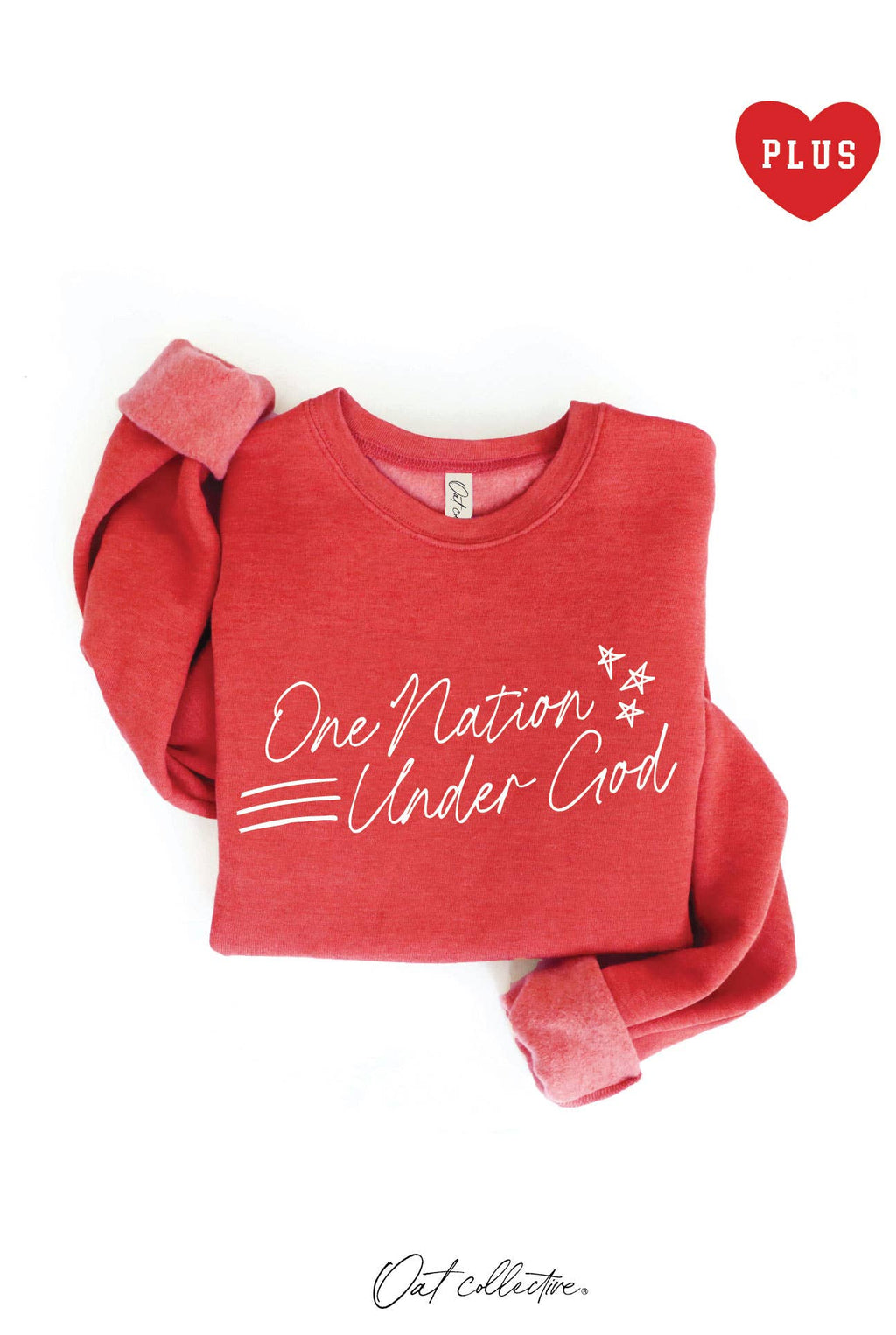 One Nation Under God Plus Graphic - Adult & Kids T-Shirts, Sweatshirts & Hoodies apparel design preview 1