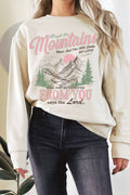 Says the Lord Mountains Graphic Terry - Adult & Kids T-Shirts, Sweatshirts & Hoodies apparel design preview 1