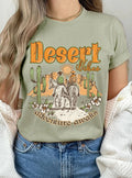 Desert Vines Graphic - Adult & Kids T-Shirts, Sweatshirts & Hoodies apparel design preview 1