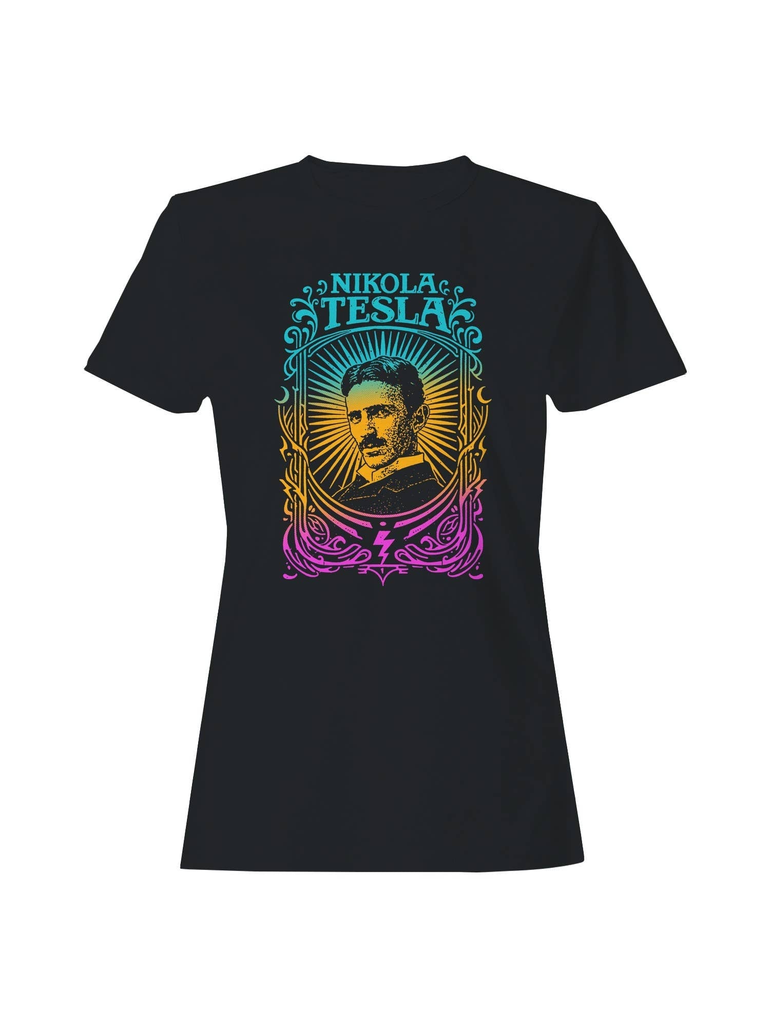 Inventor Vintage Art Nouveau Design Women's - Adult & Kids T-Shirts, Sweatshirts & Hoodies apparel design preview 1