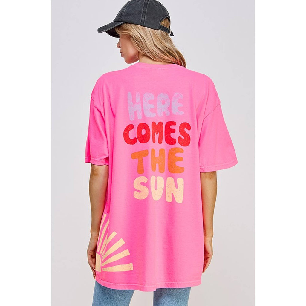 Here Comes the Sun Graphic Oversized - Adult & Kids T-Shirts, Sweatshirts & Hoodies apparel design preview 1
